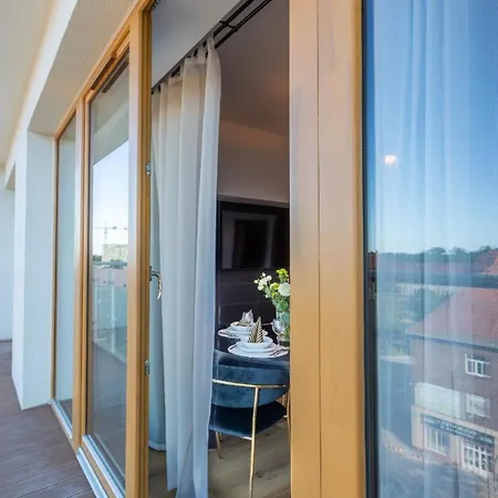 Apartamento Tower 65 In Einem Ruhigen Stadtviertel Świnoujście